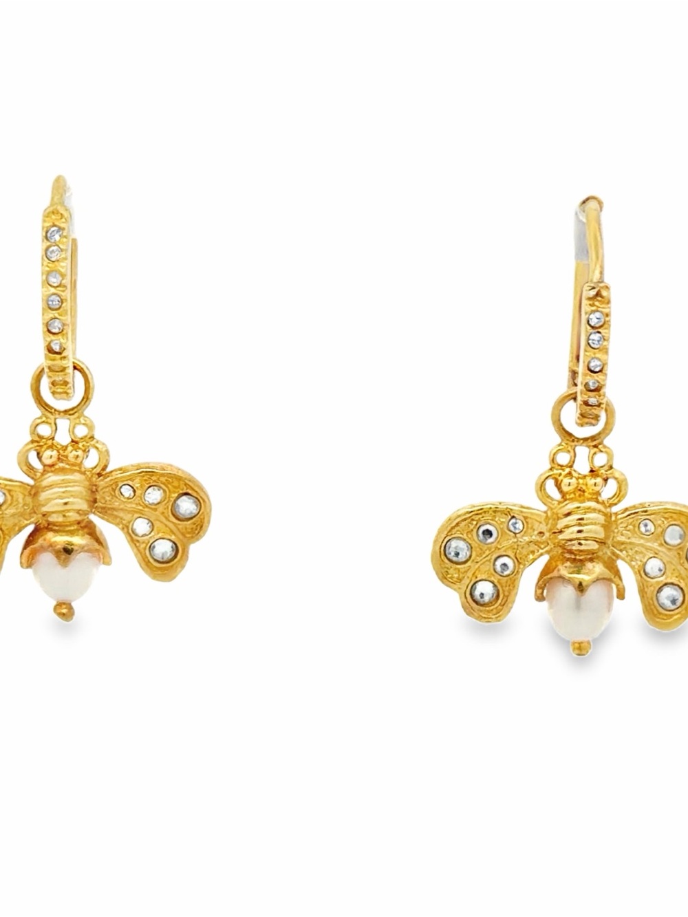 Honey Bee earrings waxing poetic